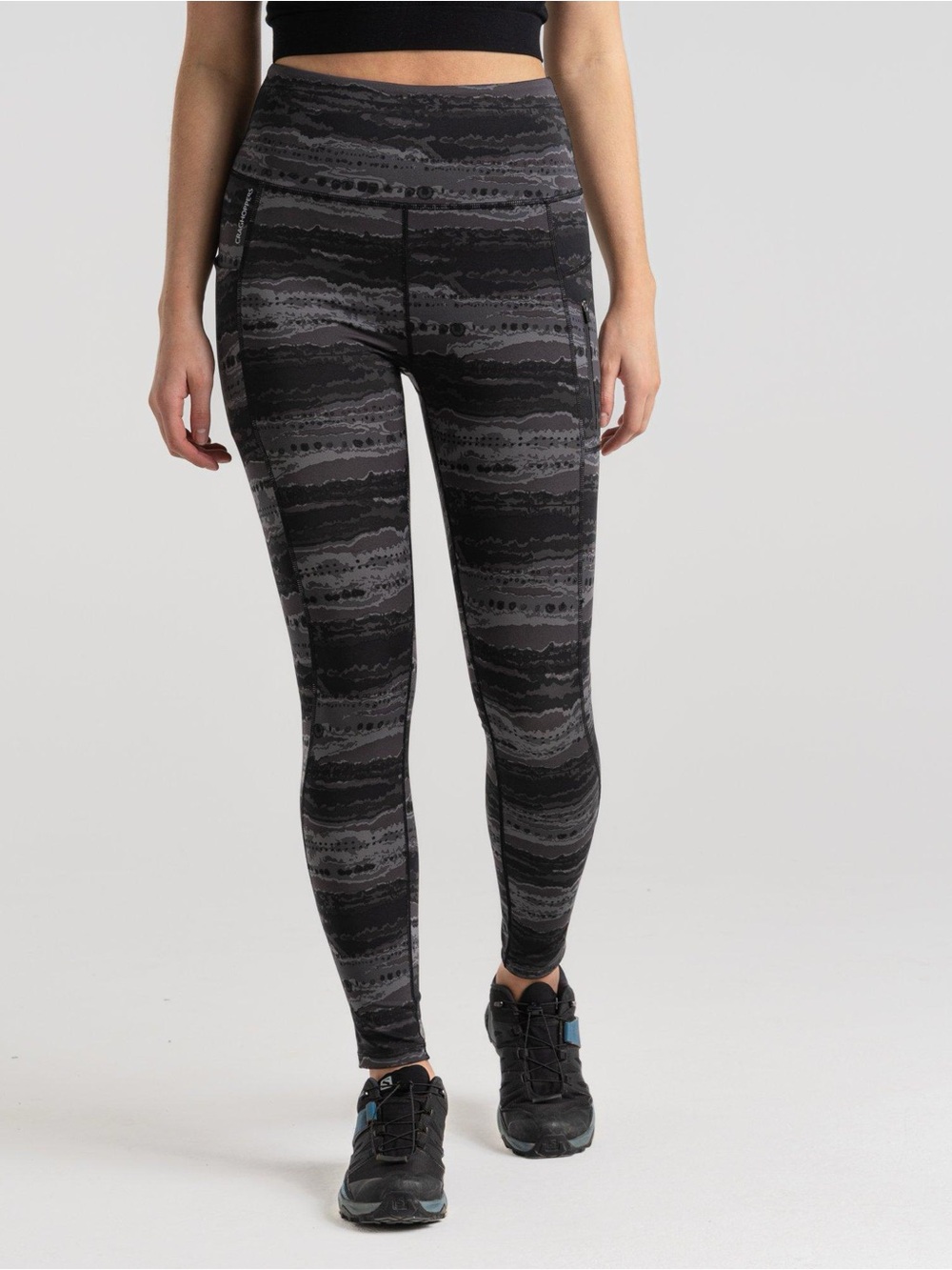 Craghoppers Insect Shield Repellent UPF40+ NosiLife Pro Legging in Charcoal